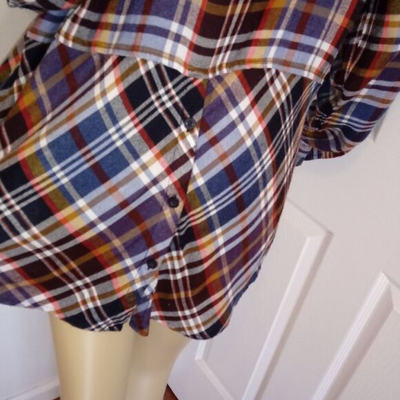 Lucky Brand Plaid Long Sleeve Shirt - Picture 4 of 6